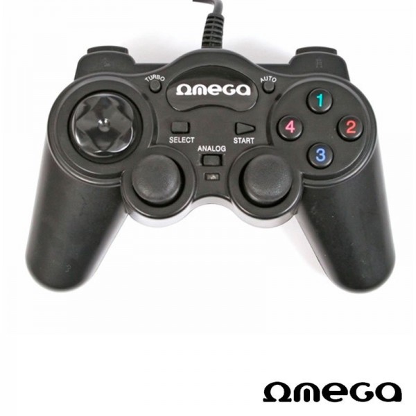 Mando Usb Omega Interceptor Gaming para PC