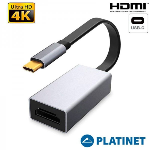 Cable HDMI Adaptador Compatible Tipo C Platinet