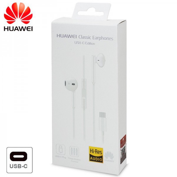 Honesto Hectáreas Anual Auriculares 3,5 mm Universal Original Huawei Tipo C (Con Blister)
