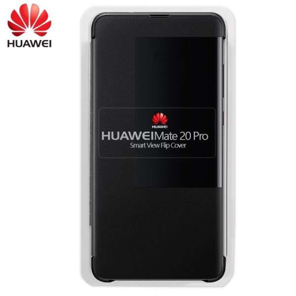 Funda Original Huawei Mate 20 Pro Flip Cover Negro...