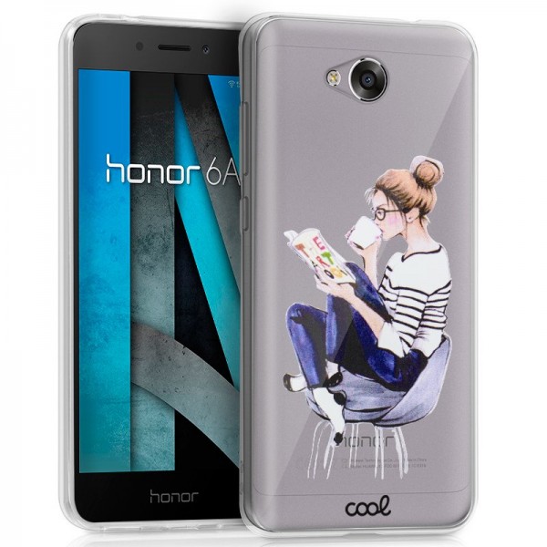 Carcasa COOL para Huawei Honor 6A Clear Girl