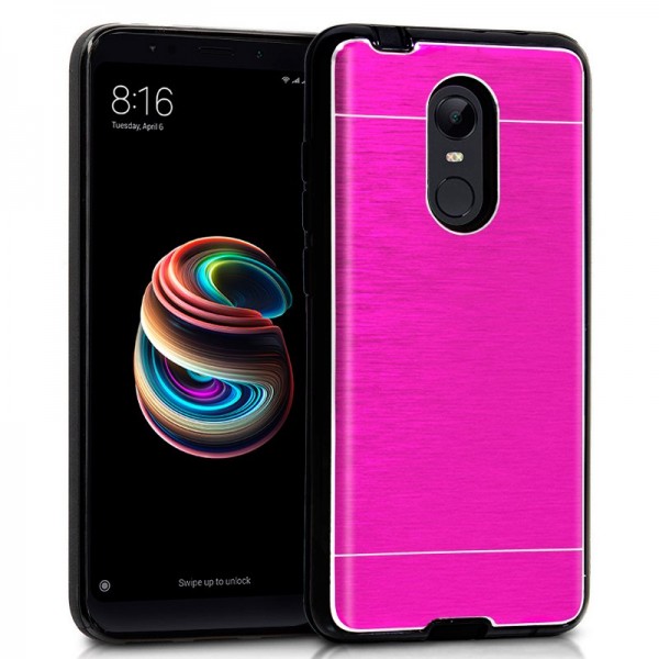 Carcasa Xiaomi Redmi 5 Plus Aluminio Rosa