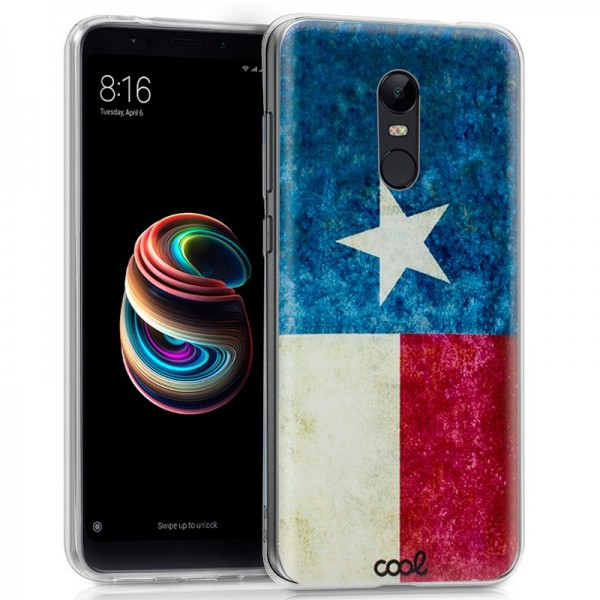 Carcasa COOL para Xiaomi Redmi 5 Plus Dibujos Texa...