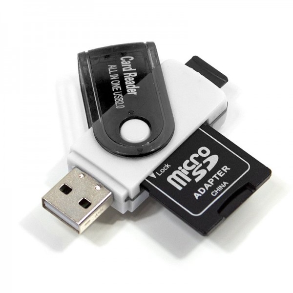 Lector USB Tarjetas Memoria Universal COOL (All in...