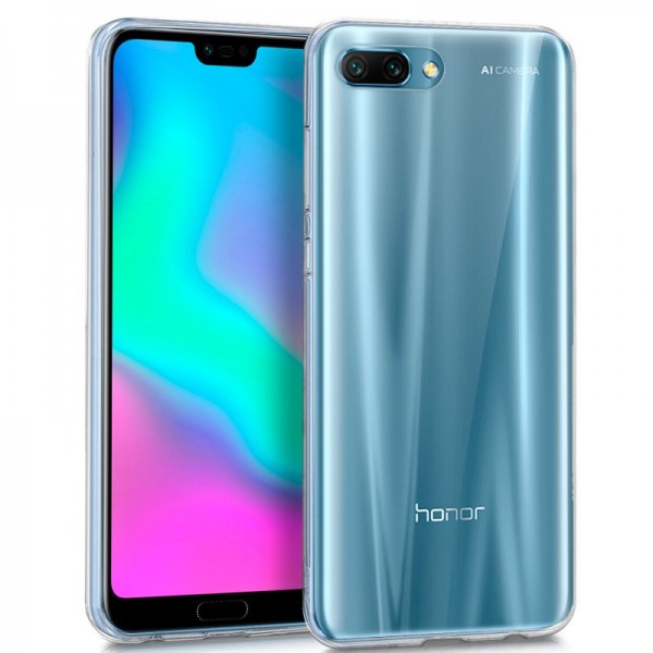 Funda COOL Silicona para Huawei Honor 10 (Transpar...