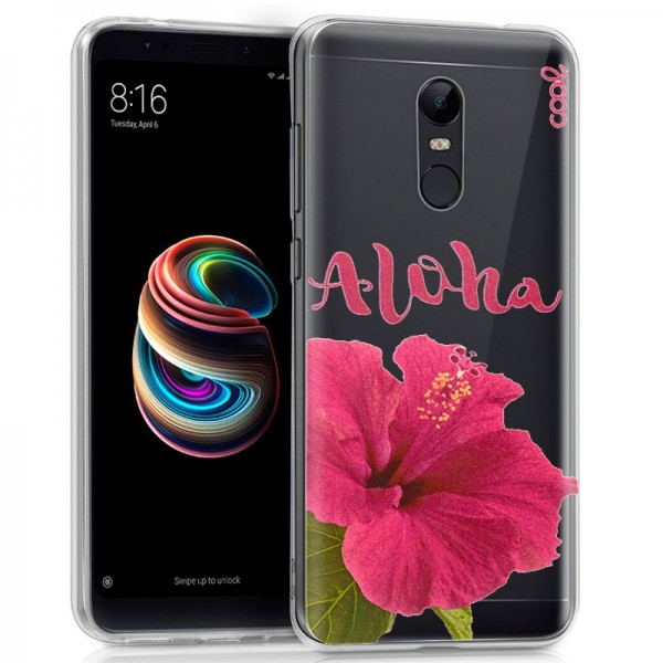 Carcasa COOL para Xiaomi Redmi 5 Plus Clear Aloha