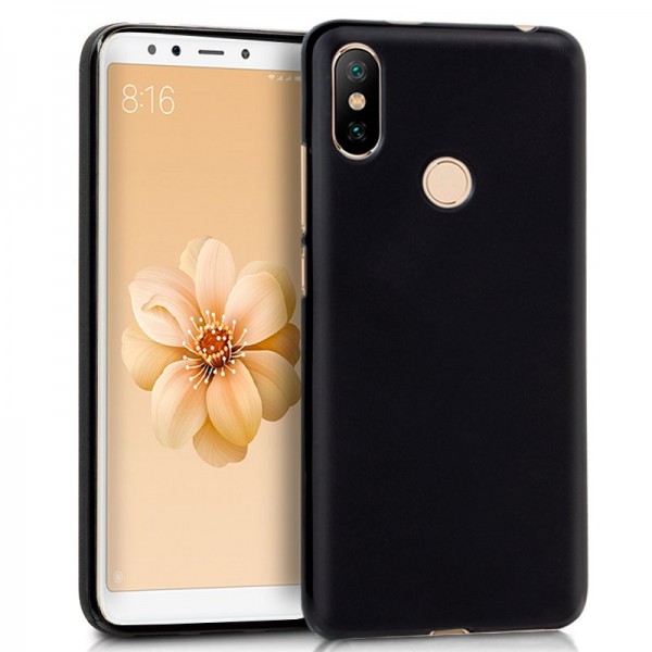 Funda COOL Silicona para Xiaomi Mi A2 / Mi 6X (Neg...