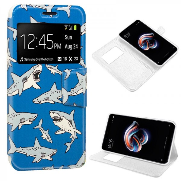 Funda COOL Flip Cover para Xiaomi Redmi Note 5 / N...
