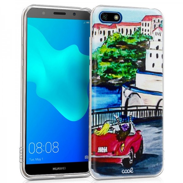 Carcasa Huawei Y5 (2018) / Honor 7S Dibujos Veneci...