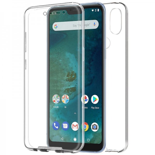 Funda Silicona 3D Xiaomi Mi A2 Lite / 6 Pro (Trans...