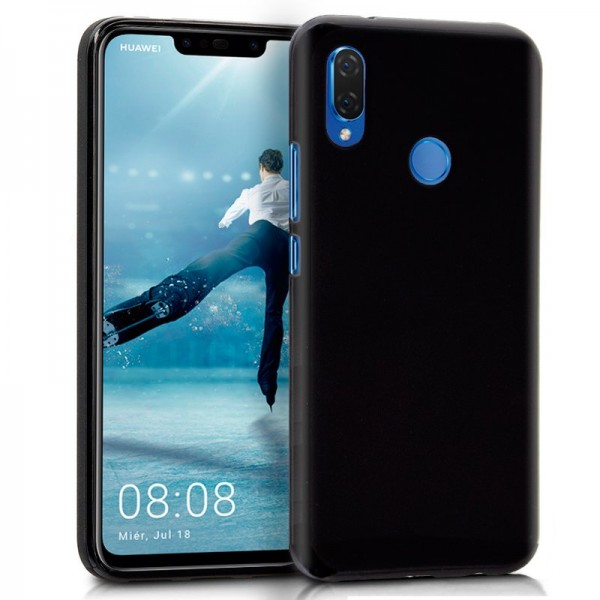 Funda Silicona Huawei P Smart Plus (Negro)