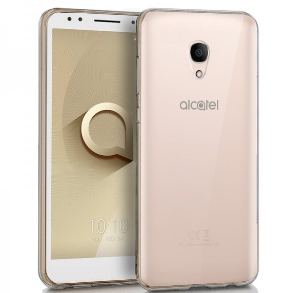 Funda COOL Silicona para Alcatel 1X (Transparente)