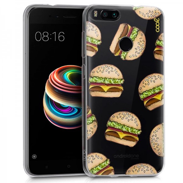 Carcasa Xiaomi Mi A1 / Mi 5X Clear Burger