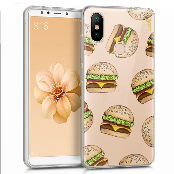 Carcasa Xiaomi Mi A2 / Mi 6X Clear Burger
