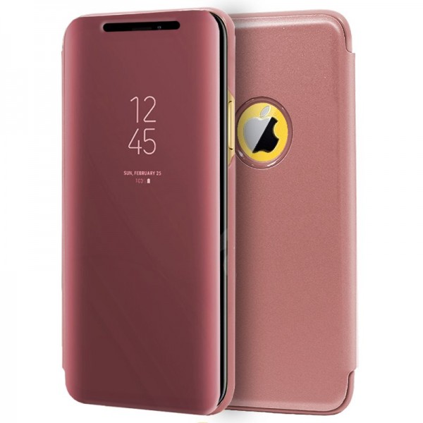 Funda COOL Flip Cover para iPhone XR Clear View Ro...