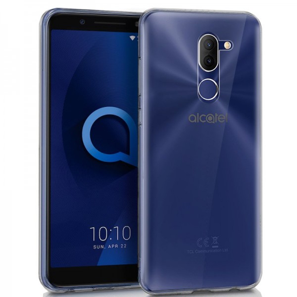 Funda COOL Silicona para Alcatel 3X (Transparente)