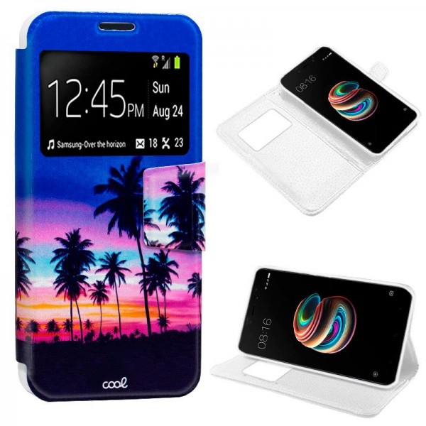 Funda COOL Flip Cover para Xiaomi Redmi 5A Dibujos...