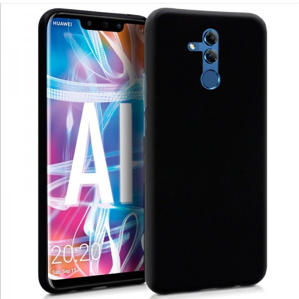 Funda COOL Silicona para Huawei Mate 20 Lite (Negr...