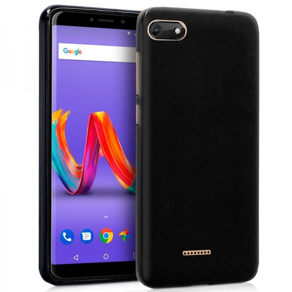 Funda COOL Silicona para Wiko Harry 2 (Negro)