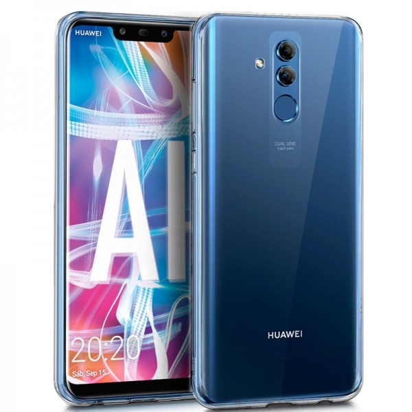 Funda COOL Silicona para Huawei Mate 20 Lite (Tran...