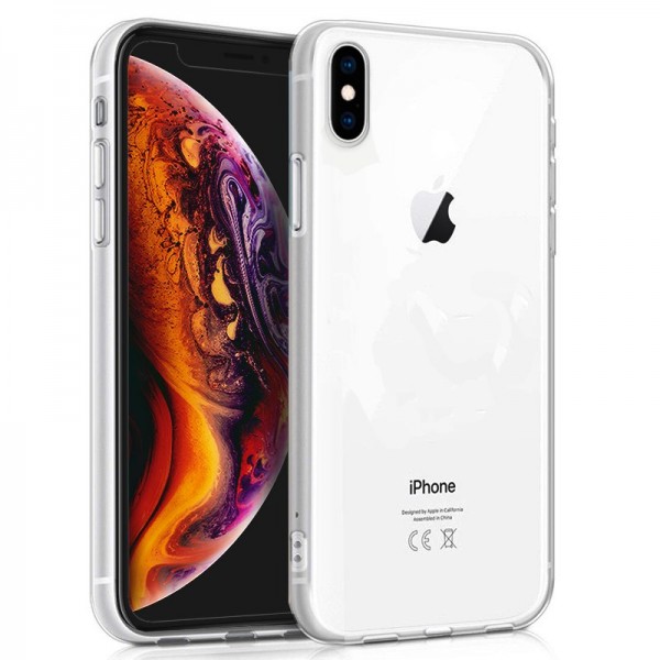 Funda COOL Silicona para iPhone XS Max (Transparen...