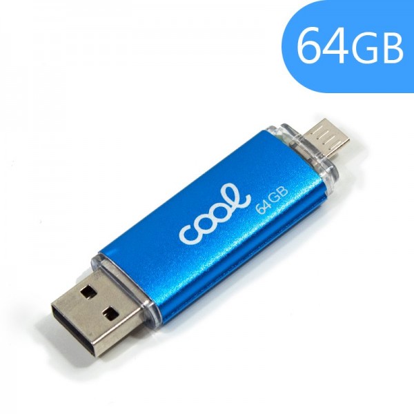 Pen Drive USB x64 GB 2.0 COOL OTG Micro-Usb Metal ...