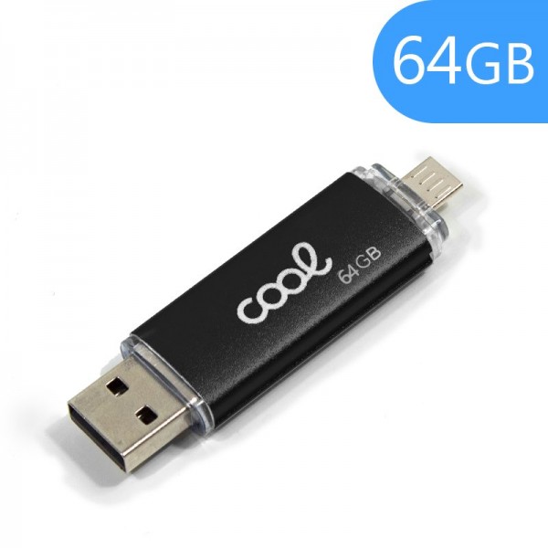 Pen Drive USB x64 GB 2.0 COOL OTG Micro-Usb Metal ...