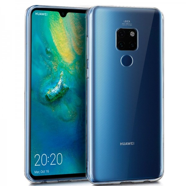 Funda COOL Silicona para Huawei Mate 20 (Transpare...