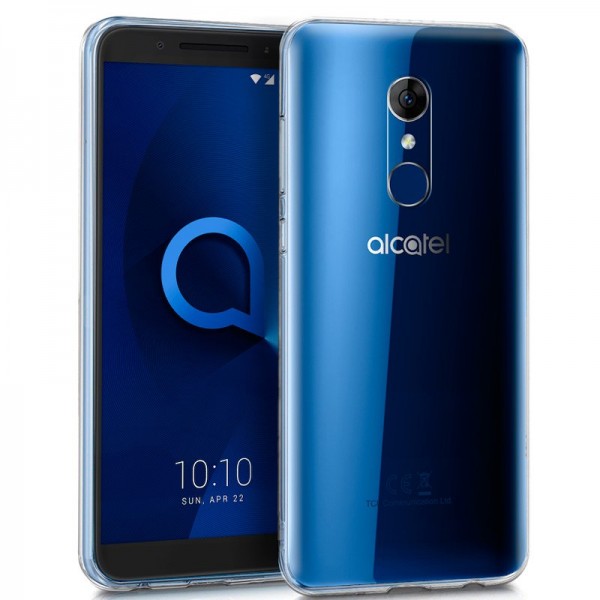 Funda COOL Silicona para Alcatel 3 / 3L (Transpare...