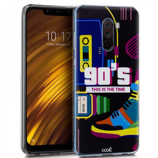 Carcasa COOL para Xiaomi Pocophone F1 Dibujos Retr...