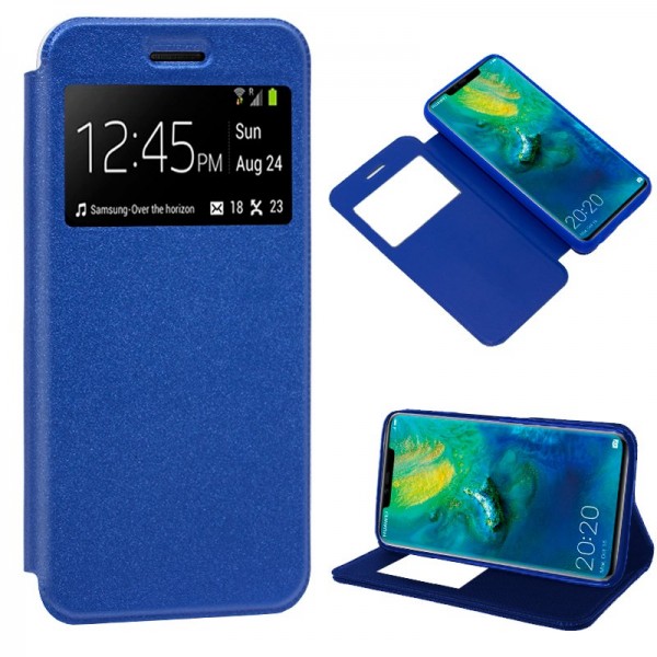 Funda COOL Flip Cover para Huawei Mate 20 Pro Liso...