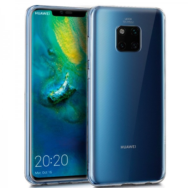 Funda COOL Silicona para Huawei Mate 20 Pro (Trans...