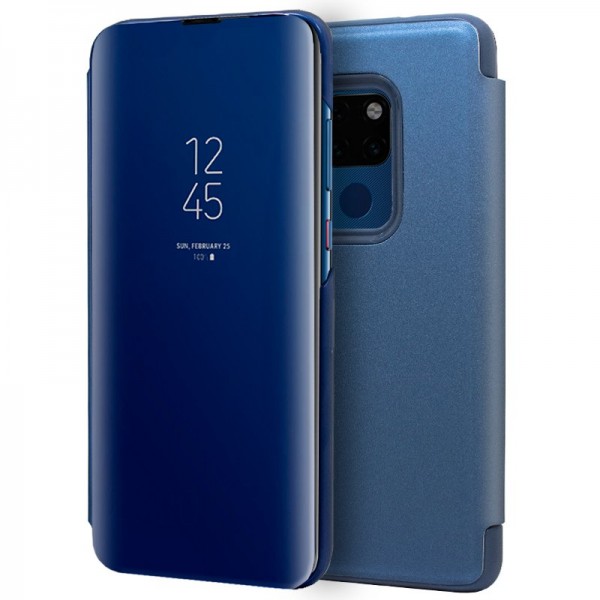 Funda Flip Cover Huawei Mate 20 Clear View Azul