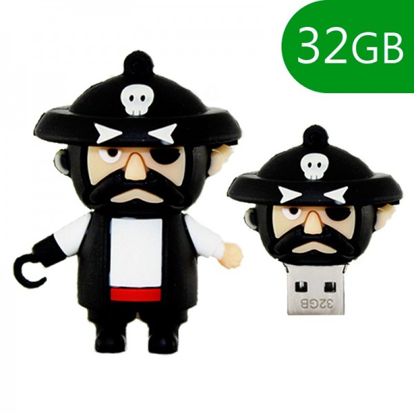 Pen Drive USB x32 GB Silicona Pirata