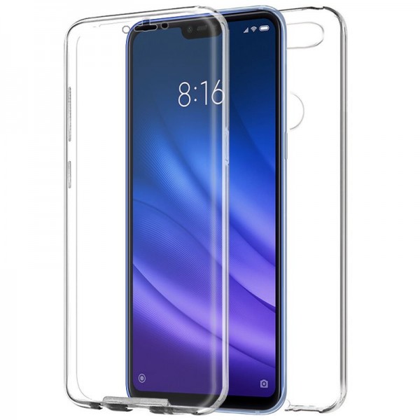 Funda COOL Silicona 3D para Xiaomi Mi 8 Lite (Tran...