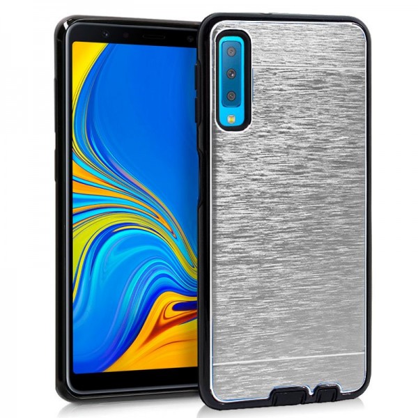 Carcasa Samsung A750 Galaxy A7 Aluminio (Plata)