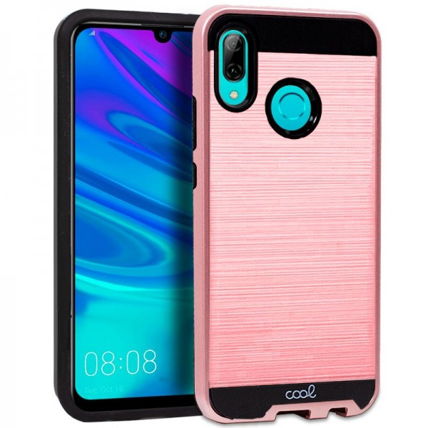 Funda Metálica Huawei P Smart 2019 Rosa