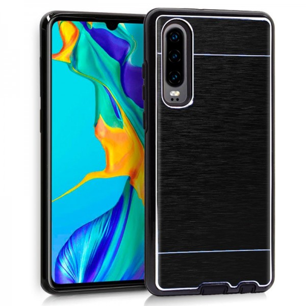 Carcasa COOL para Huawei P30 Aluminio Negro