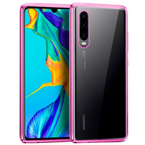 Carcasa COOL para Huawei P30 Borde Metalizado (Ros...