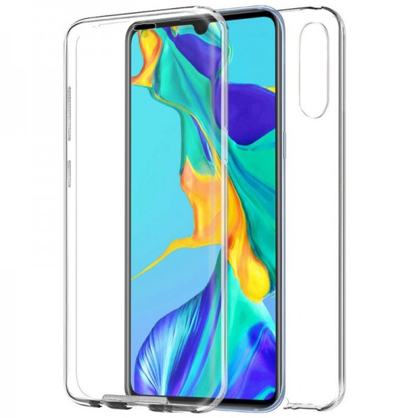 Funda COOL Silicona 3D para Huawei P30 (Transparen...