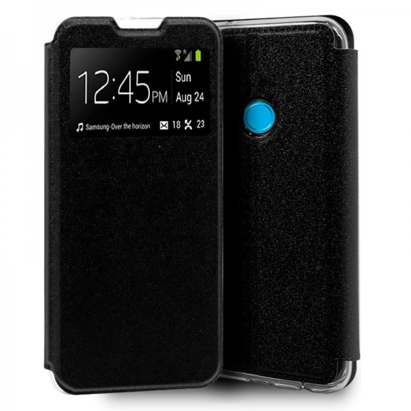 Funda COOL Flip Cover para Huawei P30 Lite Liso Ne...