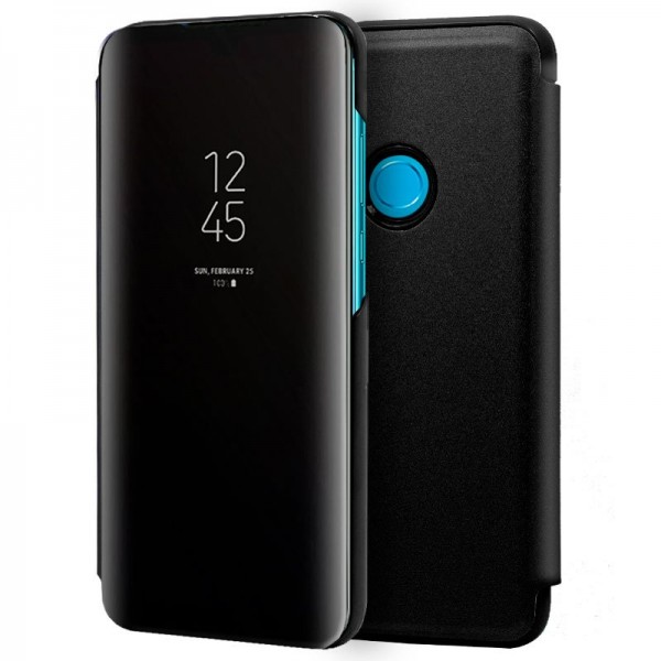 Funda Flip Cover Huawei P30 Lite Clear View Negro