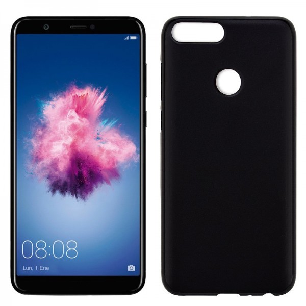 Funda Silicona Huawei P Smart (Negro)