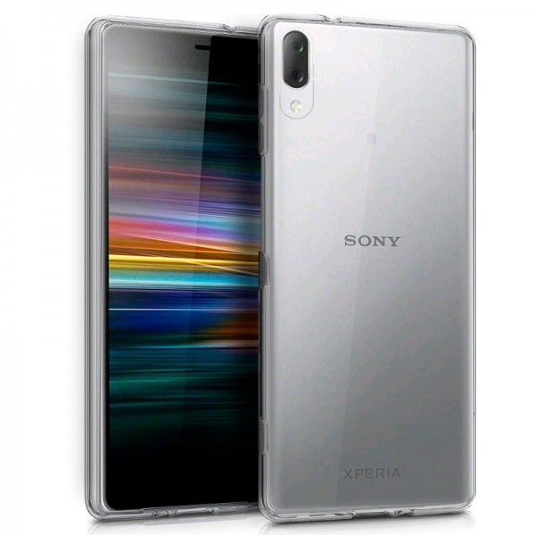 Funda COOL Silicona para Sony Xperia L3 (Transpare...