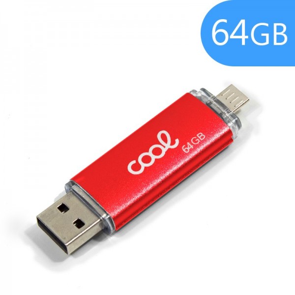 Pen Drive USB x64 GB 2.0 COOL OTG Micro-Usb Metal ...