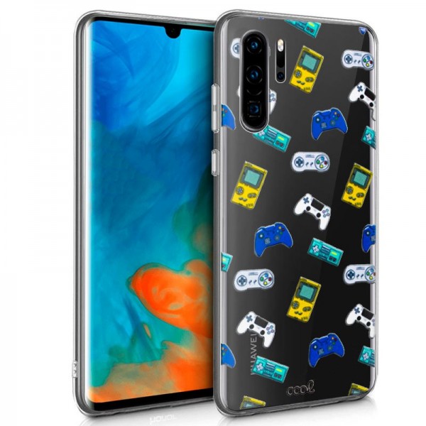 Carcasa COOL para Huawei P30 Pro Clear Consolas