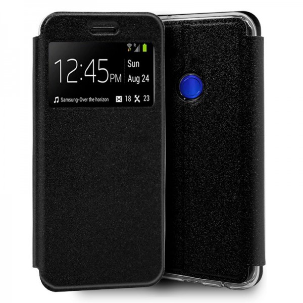 Funda COOL Flip Cover para Xiaomi Redmi 7 Liso Neg...