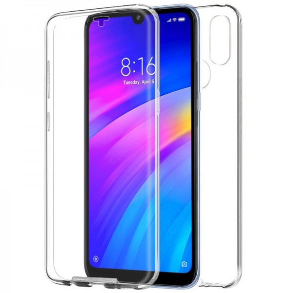 Funda COOL Silicona 3D para Xiaomi Redmi 7 (Transp...