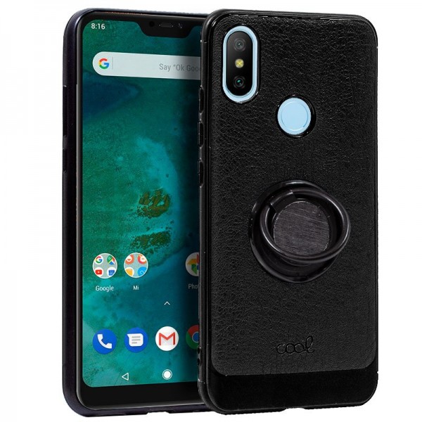 Carcasa Xiaomi Mi A2 Lite / 6 Pro Leather Piel Neg...
