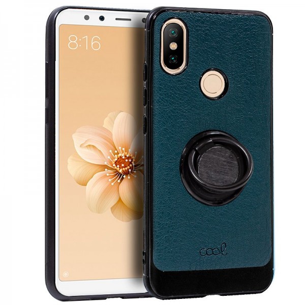 Carcasa Xiaomi Mi A2 / Mi 6X Leather Piel Verde